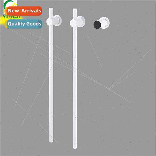 Concealed vertical rod electric towel rack heating drying in