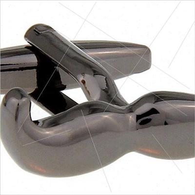 Material: Black Bearded Cufflinks C6016