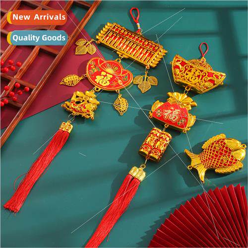 New festive Chinese New Year housewarming opening gold-plate