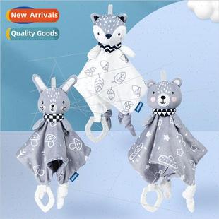 Animal soothing towel infant baby soothing toys wh sleep dol