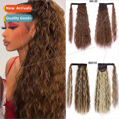 Europe wigs water ripple long  strap chemical fiber high tem