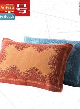 Pure cotton satin couple pillowcase 50*79 simple atmosphere