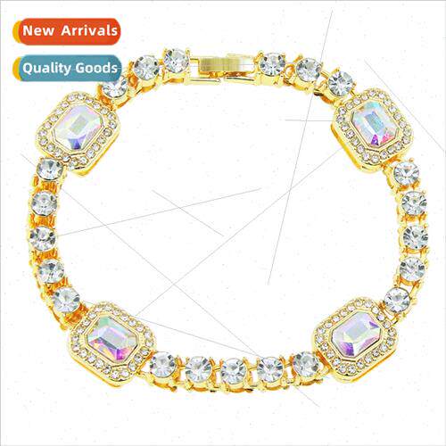 Men new colorful full diamonds row diamonds personalized spl