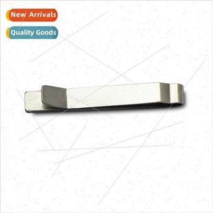 tie steel clip diylogo gif Children adult stainless
