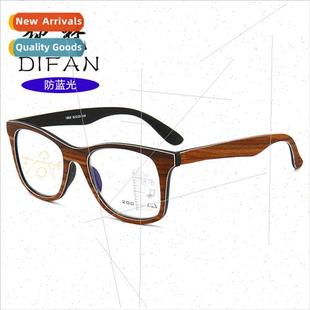 retro anti blue Imation presbyopia grain light glasses wood