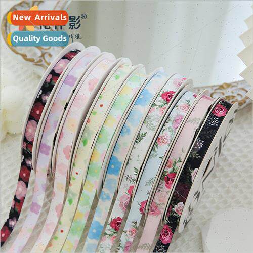 webbing 1.0cm floral ribbon flowers cake baking decorative r