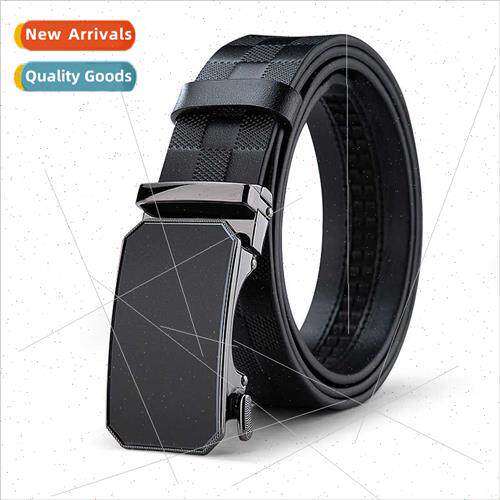 Belt men leather automatic buckle belt nd  high-grade head l