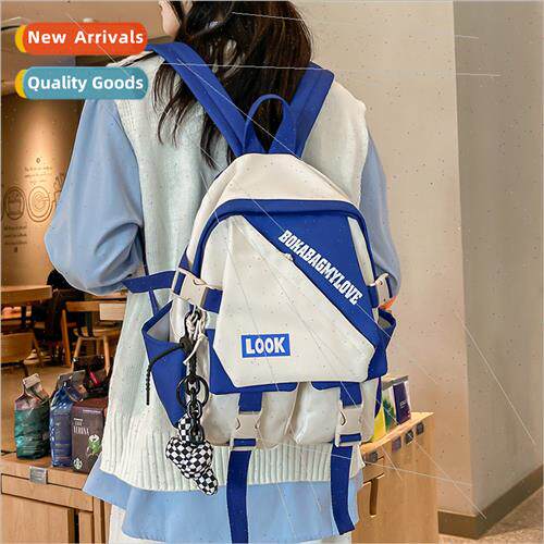 Men women school bags male Korean ins nd fashion large capac