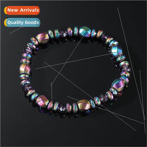 Colorful black magnet bracelet braceletbracelet hip-hop new