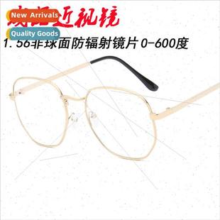 finished myopia face large Slim frame degrees 3449 glasses