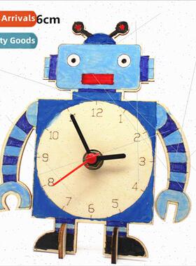 Children clock teaching aids clock handmade diy materials te