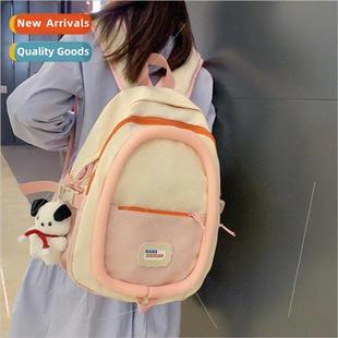 shoulder bag sweet ins color Japan girl collision schoolbag