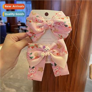Children hair accessories sweet girl side clips autumn  ng N