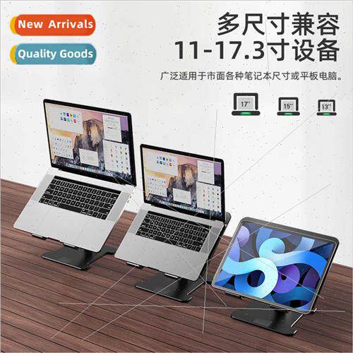 Computer desktop stand foldable lift telescopic aluminum all
