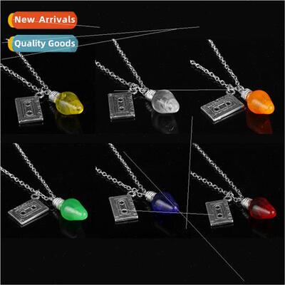 Stranger Things Stranger Things Tape ght Bulb Pendant Neckla