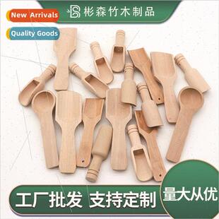 Tea wooden spoon bath salts spoon wooden coffee small wooden