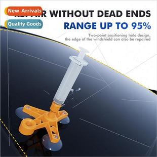 Windshield Auto Repair Cracked Glass Fluid Front