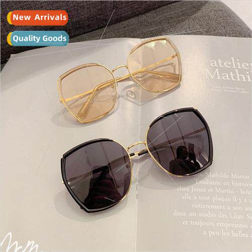 Sunglasses 2019 summer new Korean round face glasses ins men