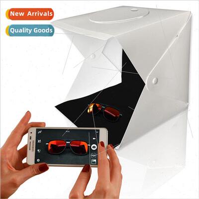 New LED Photo Light Box 20cm Photo Booth Small Mini Foldable