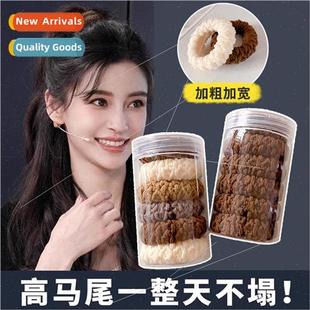 female thickened band hair tie rubber rope elasticy new high