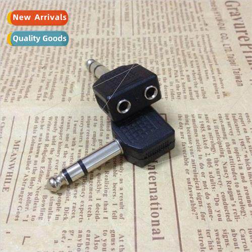 3.5 to 6.5 6.5 Dual Voice to Dual 3.5 Female Audio Adapter 6