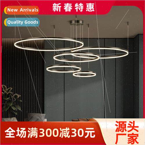 ving room chandelier modern simple main lamp atmosphere ligh