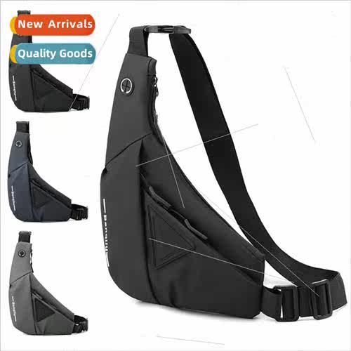Multifunctional shoulder bag tide chest bag outdoor sports c