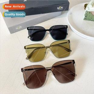 male metal frame large sunglasses piece one thin female