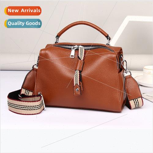 AN Leather Women Bag new Fashion Trend Pillow Bag Handbag To