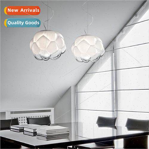 Cloud chandelier modern simple dining room bedroom lamp crea