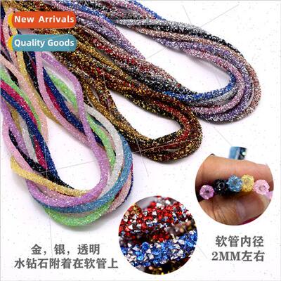 Glter Diamond Resin Drill Adhesive Hose 7mm DIY Hair Decorat