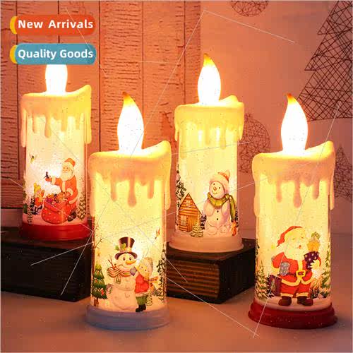 New Christmas decorative candle lights LED simulation flame