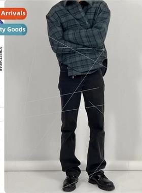 517 micro jeans vujade washed black loose cleanf vibe pants