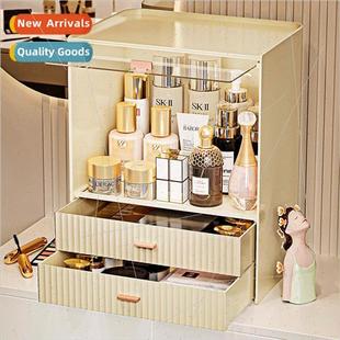 Cosmetic organizer desktop large capacy dustproof skincare l