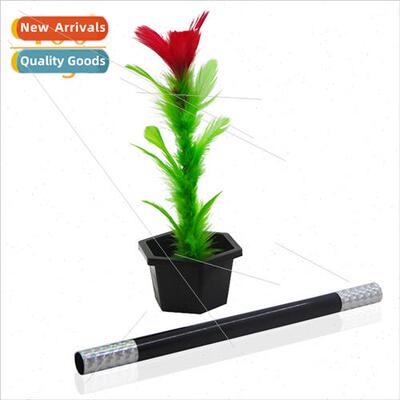 Small magic wand into flowers Empty pots out flowers Pots +