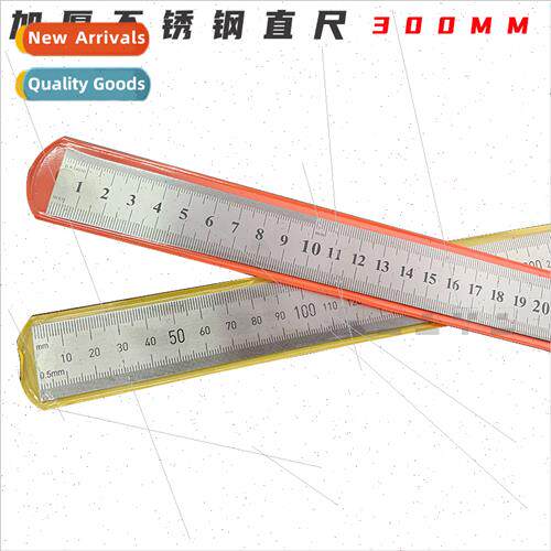 30cm Steel Ruler 30cm Steel Ruler 30cm Steel edge Double ded