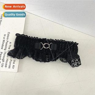 female belt retro elastic vers Lace wide buckle