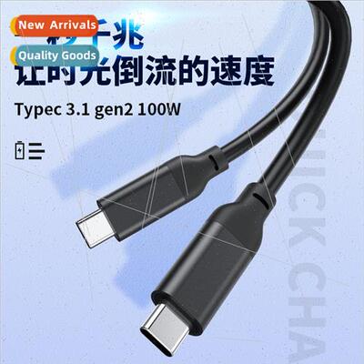 100WPD fast charging data cable type-c 3.1 cell phone chargi