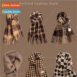 senior scarf new 2023 sense winter fall female wear Merad