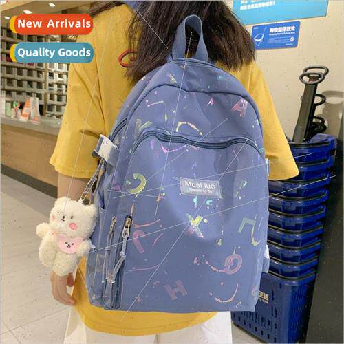 new ins wind nd campus shoulder bag Korean girls large-capac