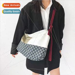 Bag female new Korean large-capacy female students canvas ba