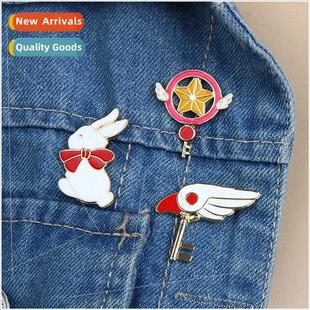 cartoon cute Hyakuzu Anime star Japanese Sakura can jewelry