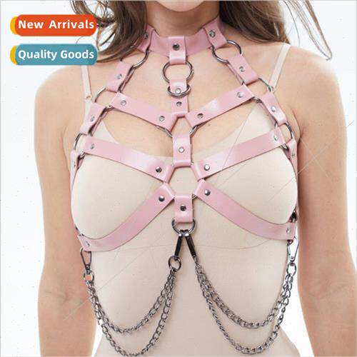 Europe punk set dance collar belt belt back one sexy jewelry