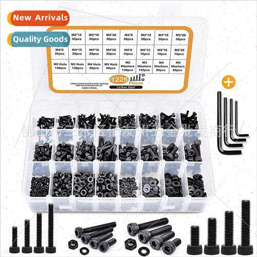 1225Pcs Screws Combination Set 12.9 Cup Head Hexagon Socket