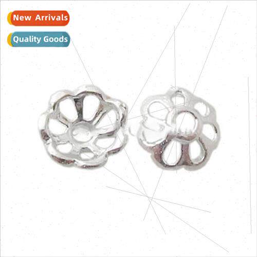 lver Flower Holder 6mm Flower Piece S925 lver Jewelry Testab