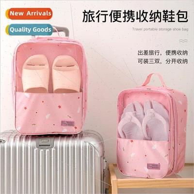 Travel Handheld Shoe Storage Bag Large Capacy Multi-Layer Wa