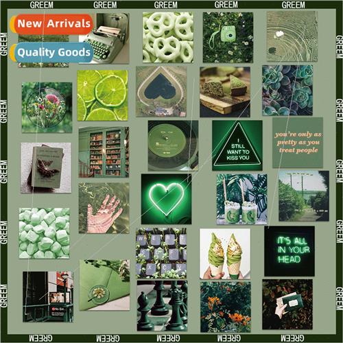 56 green landscape handbook stickers diy luggage ipad cell p