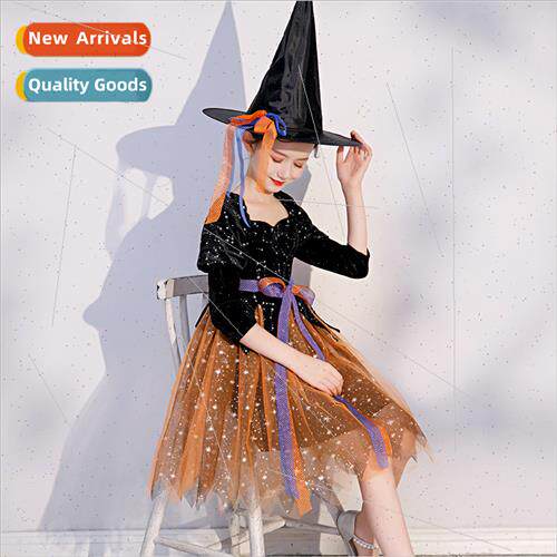 Kindergarten wch dress up permance costume su Halloween chil