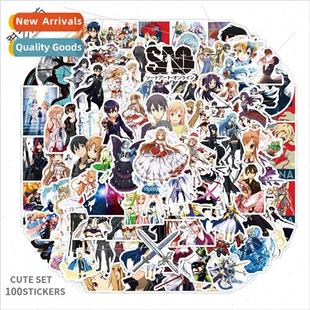 mixed white pcs 100 and black Japanese sword pack manga