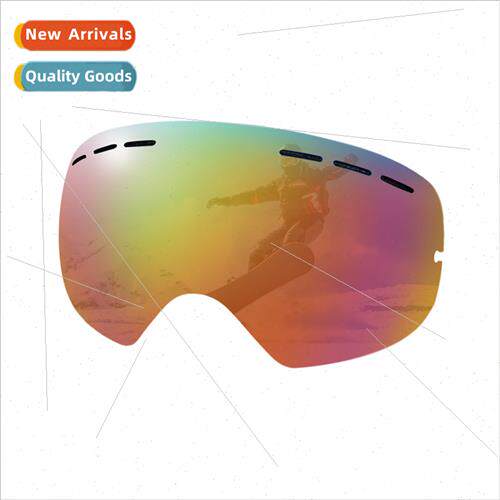 comma double layer anti-fog ski goggles lenses coated lenses